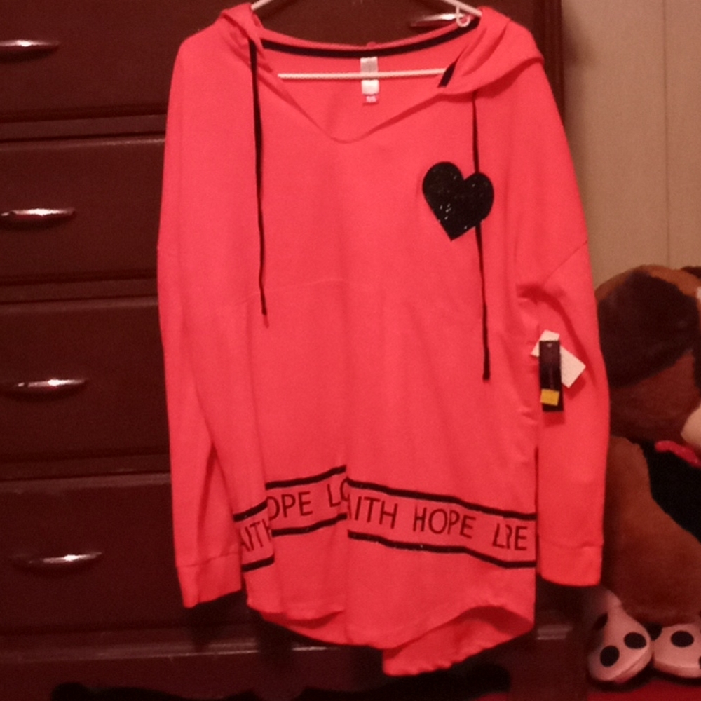 Thin hoodie.